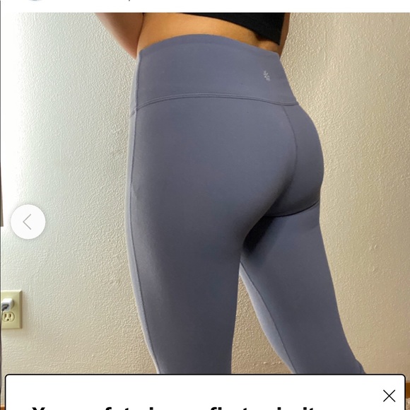 Athleta Pants - Athleta 919052 Purple / Grey Chaturanga